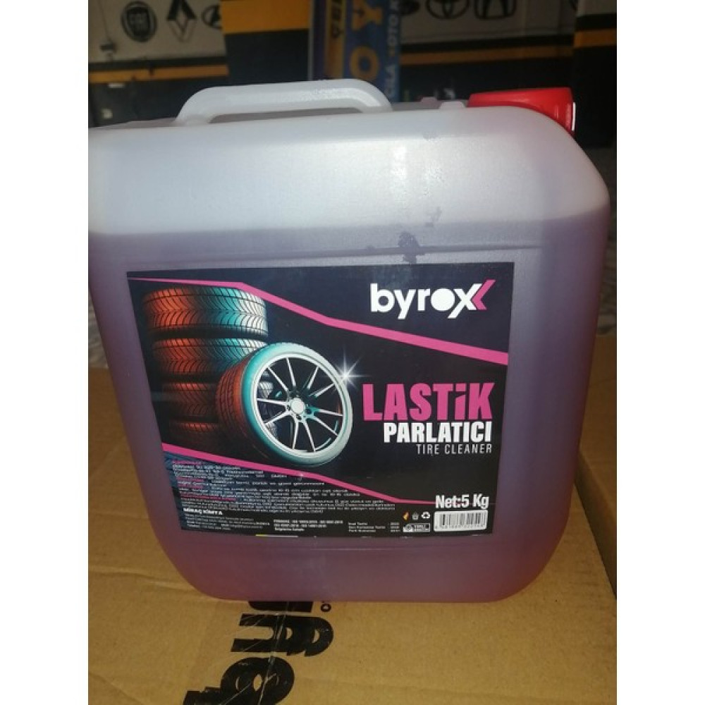 Byrox Lastik Parlatıcı Kırmızı Lastikler Fiyatı