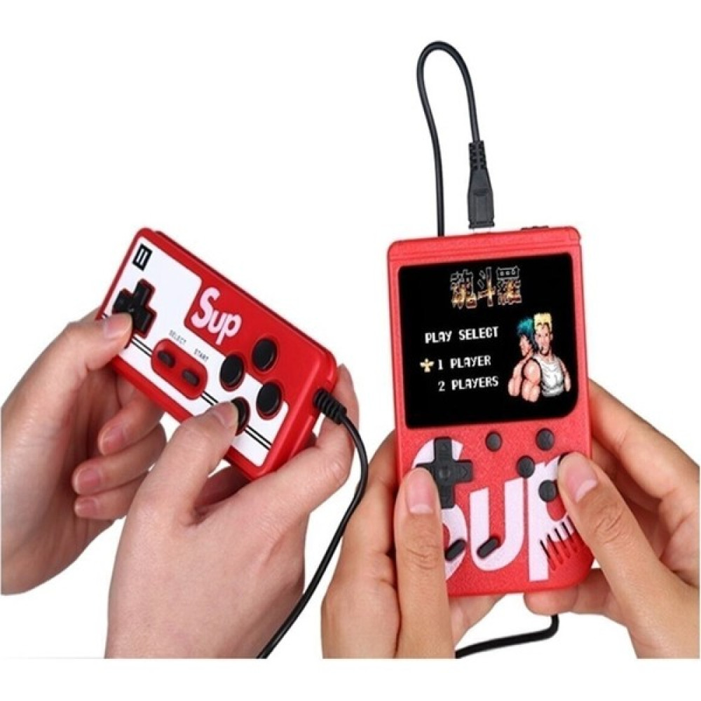 Byrtech Çift Joystickli 400 Nostalji Oyunlu Taşınabilir Mini Atari Oyun Konsolu - Kırmızı Oyun Konsolları Fiyatı