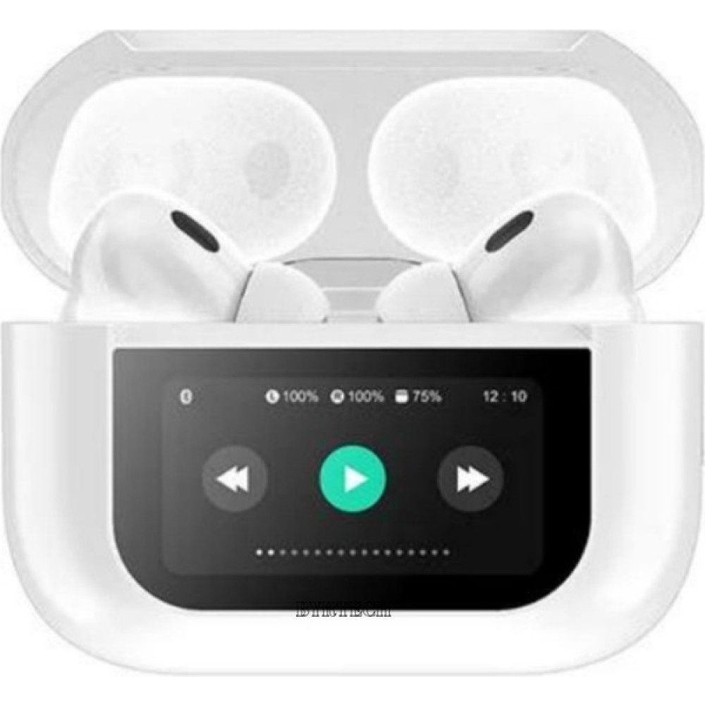 Byrtech OLED Ekranlı Anc Destekli A9 Pro 2 Bluetooth Kulaklık - Beyaz Bluetooth Kulaklık Fiyatı