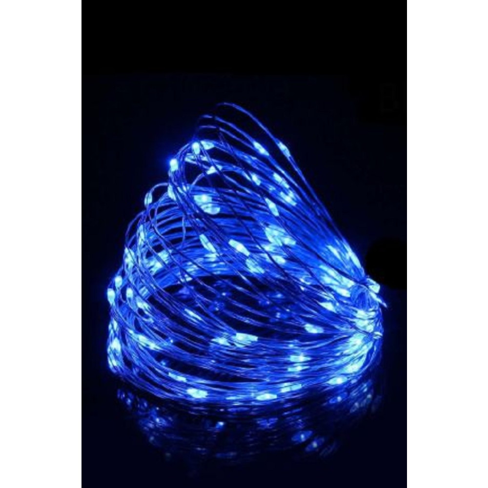 BYSHOME Peri Led 3 Metre Pilli Mavi Renk Dekoratif Aydınlatma Yaş Günü & Parti Fiyatı