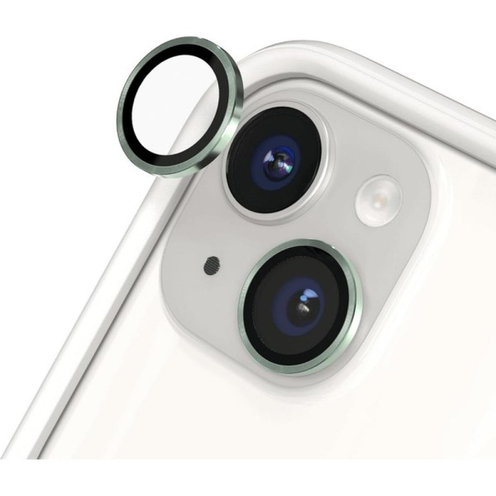 Bzontech iPhone 15 / 15 Plus Mercek Lens Kamera Koruyucu Yeşil Cep Telefonu Ekran Koruyucusu Fiyatı