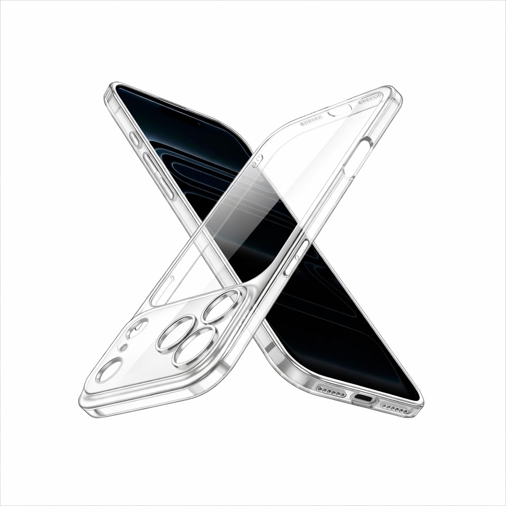 Bzontech iPhone 17 Pro Max Uyumlu Kılıf Şeffaf Kamera Korumalı 3D Cep Telefonu Kılıfı Fiyatı