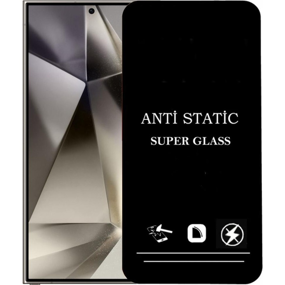 Bzontech Samsung Galaxy S24 Ultra Anti Statik Ekran Koruyucu Toz Tutmayan Kırılmaz Cam Cep Telefonu Ekran Koruyucusu Fiyatı