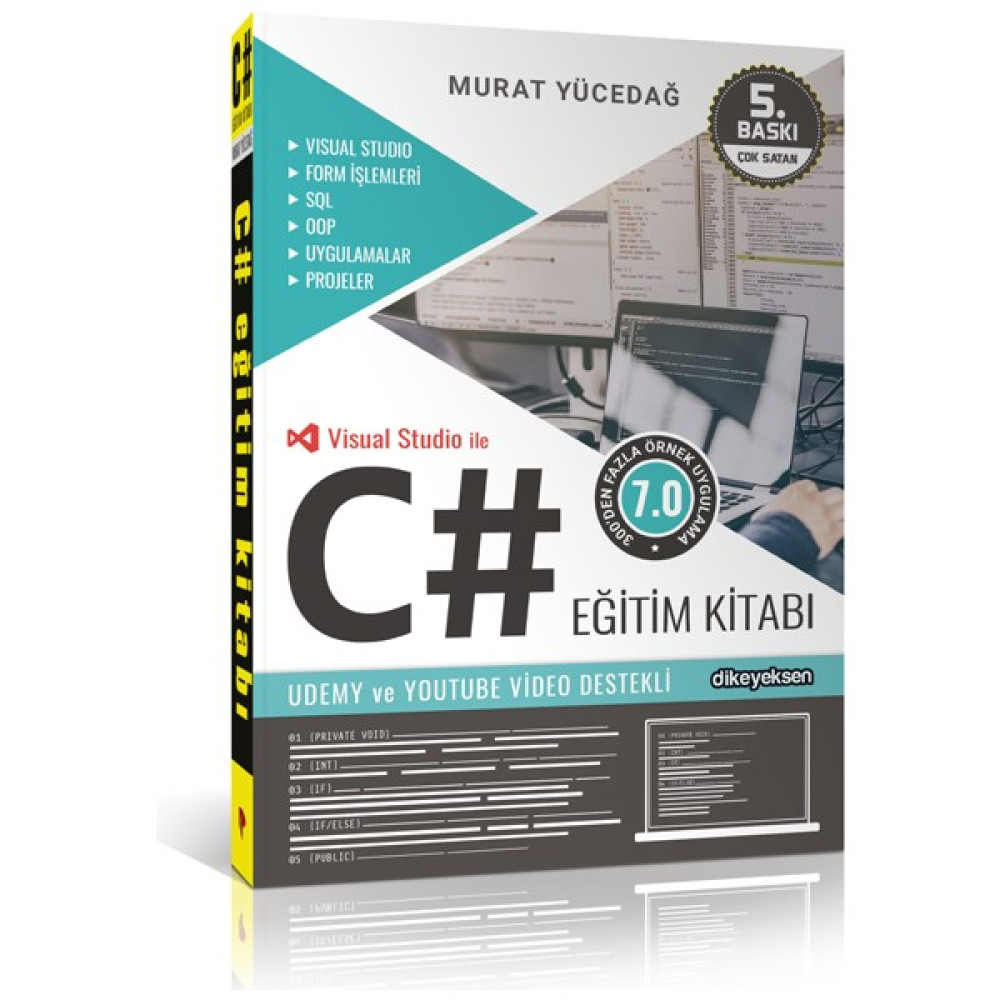 C# Eğitim Kitabı - Murat Yücedağ Bilgisayar Kitapları Fiyatı