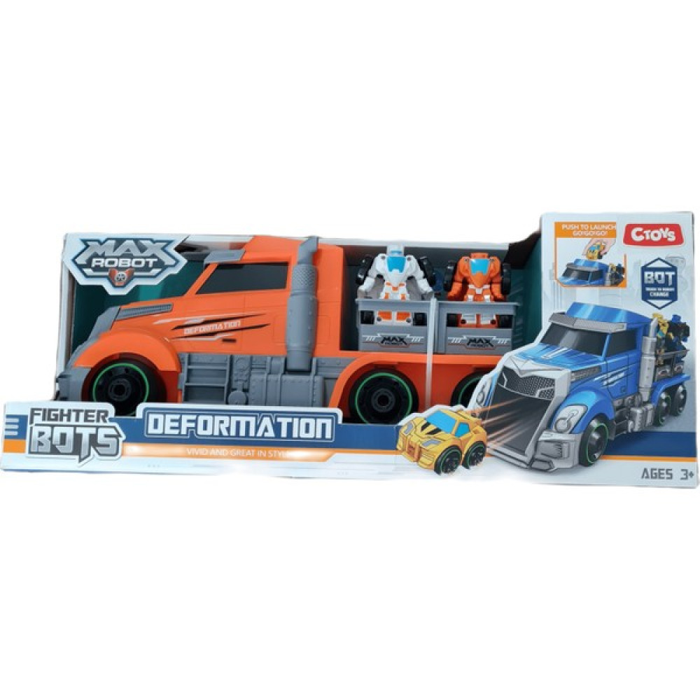 C Toys Ctoys Taşıyıcı Tır ve Robota Dönüşüne Mini Araçlar Turuncu Oyuncak Araç Fiyatı