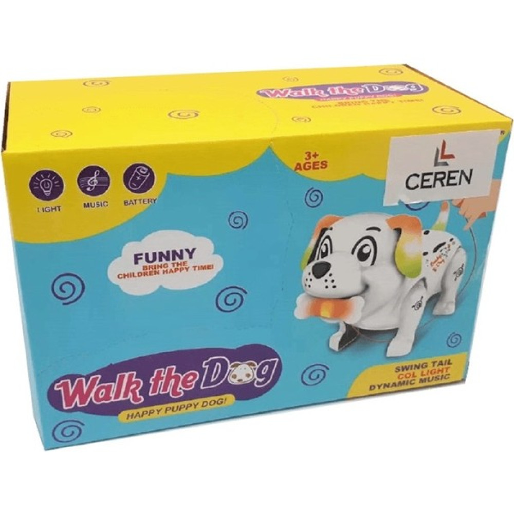 C Toys Işıklı Sesli ve Pilli Yürüyen Köpek - Renkli Bebek Oyuncakları Fiyatı