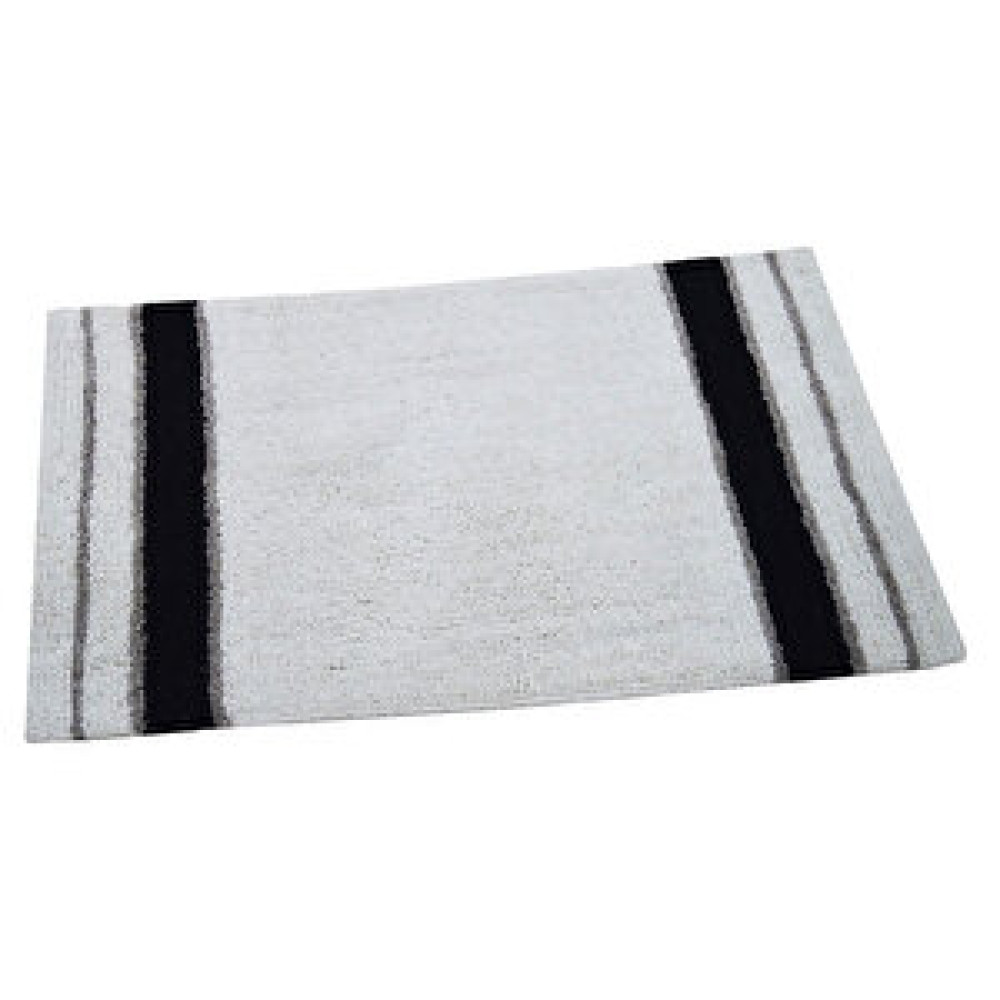 C ve L Cl Paspas 50x80Cm So-358 Beyaz-Siyah Banyo Halısı Fiyatı