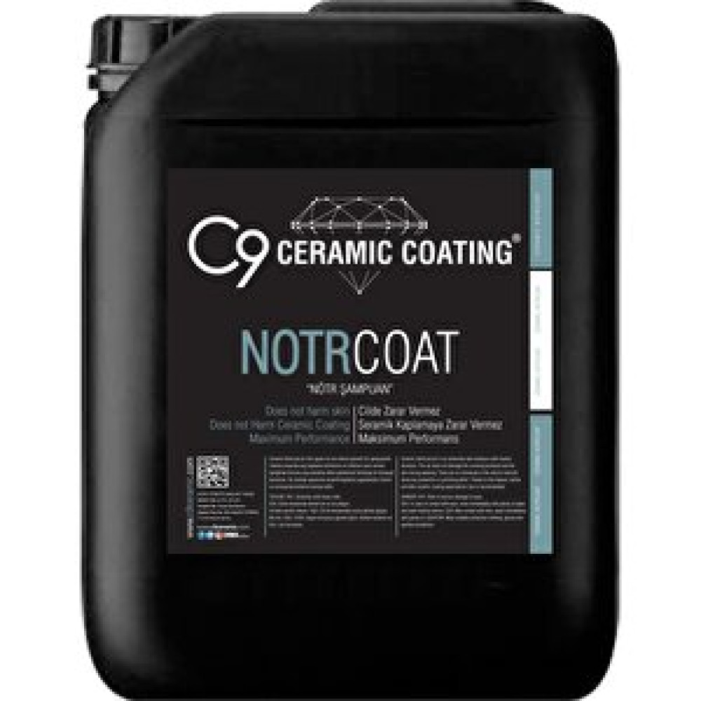 C9 Ceramic Coating Nötr Şampuan – Nort Coat 20 Kg Oto Yıkama Ürünleri Fiyatı