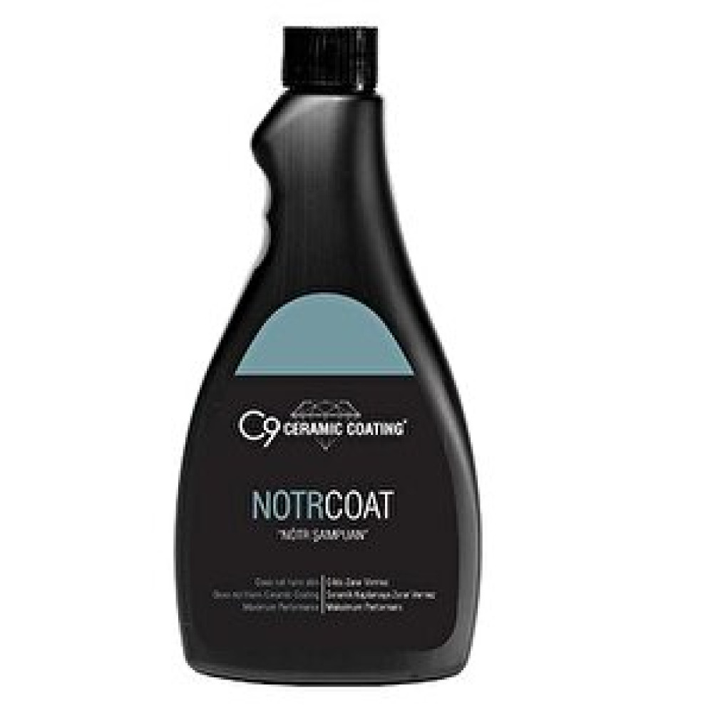 C9 Ceramic Coating Nötr Şampuan - Notr Coat 500 Mg Oto Yıkama Ürünleri Fiyatı