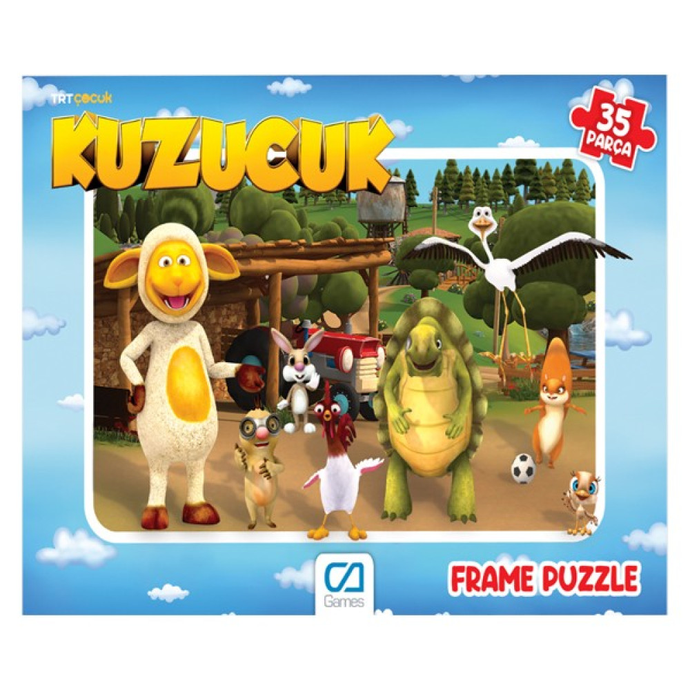 Ca Games +3 Yaş Kuzucuk 35 Parça Frame Puzzle 5168 (Ca Games) Eğitici Oyuncak Fiyatı