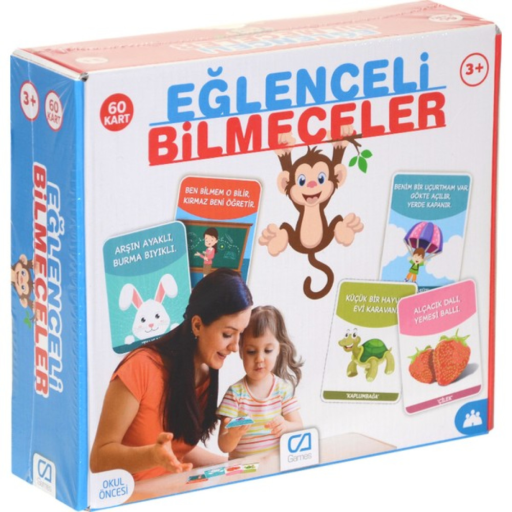 Ca Games 5103 Ca Games, Eğlenceli Bilmeceler / +3 Yaş - Renkli Oto Boyaları Fiyatı
