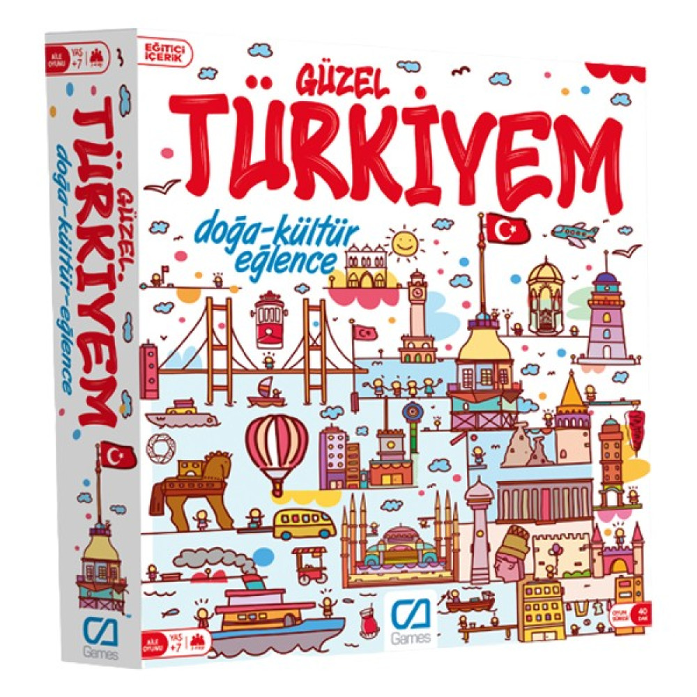 Ca Games +7 Yaş Güzel Türkiyem CA5160 (Ca Games) Oyun Takımları Fiyatı