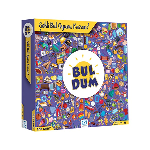 Ca Games Buldum Kutu Oyunu 4 Parça +1 Yaş Eğlenceli Akıl ve Strateji Oyunu Diğer Fiyatı