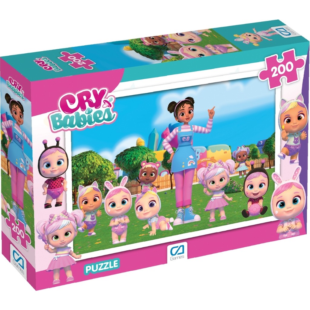 Ca Games Cry Babies Lisanslı 200 Parça 33X48CM Çocuk Puzzle Yapboz Serisi Anne Bebek Oyuncak Fiyatı