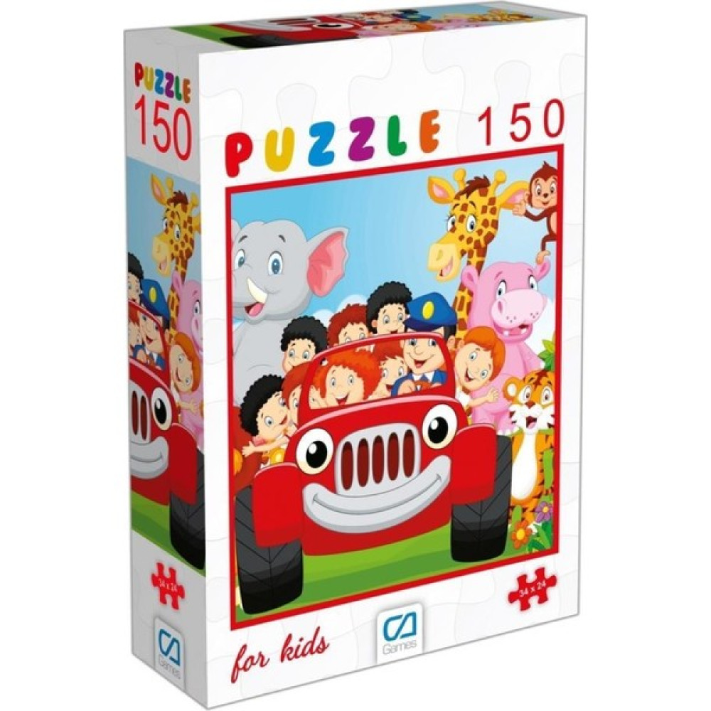 Ca Games Hayvanlar Puzzle 150 Parça 34 x 24 cm Eğitici Oyuncak Fiyatı