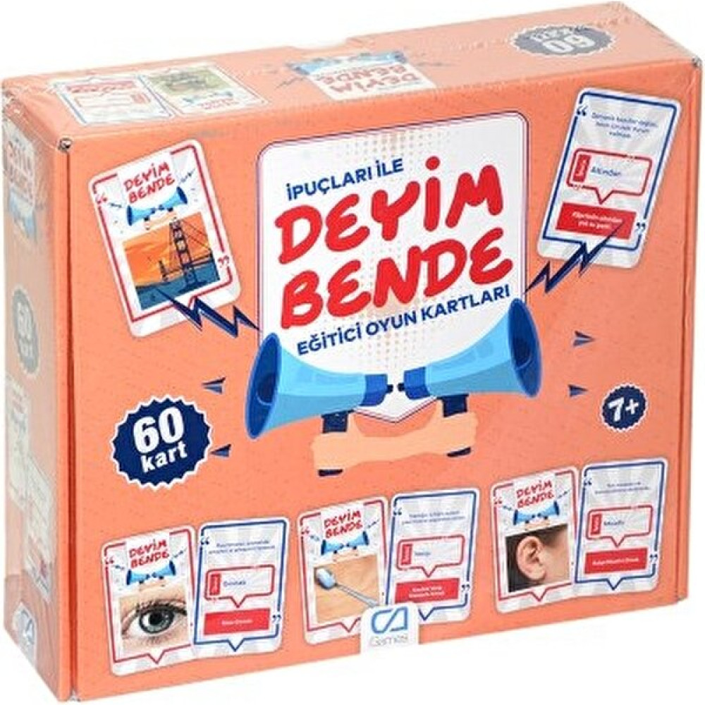 Ca Games, Ipuçları ile Deyim Bende - Eğitici Oyun Kartları / +7 Yaş - Renkli Eğitici Oyuncak Fiyatı