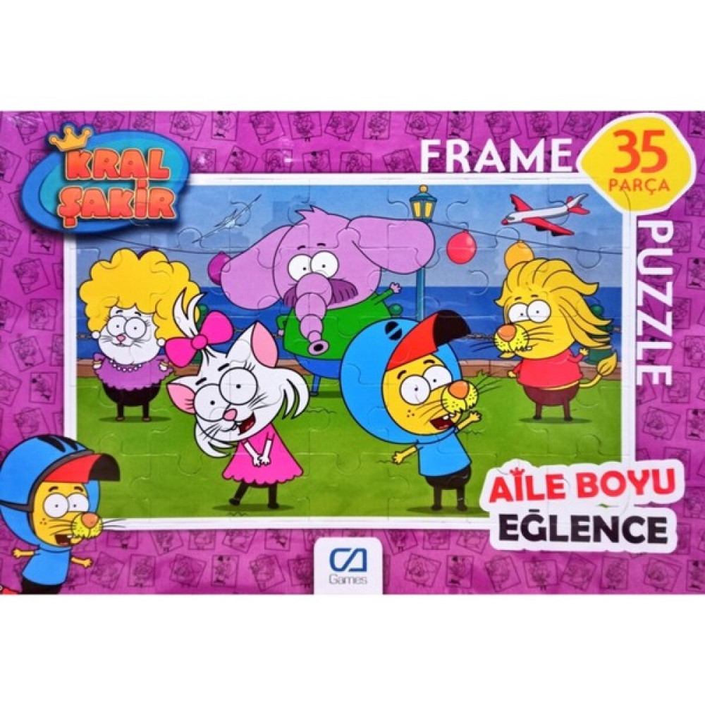 Ca Games Kral Şakir Frame Puzzle/yapboz 35'parça Oto Boyaları Fiyatı