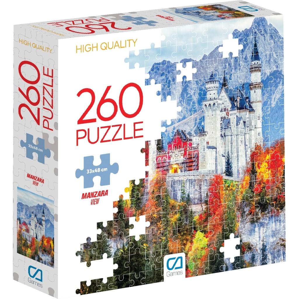 Ca Games Manzara 260 Parça 33X48CM Çocuk ve Yetişkin Için Hobi Puzzle Yapboz Serisi Anne Bebek Oyuncak Fiyatı