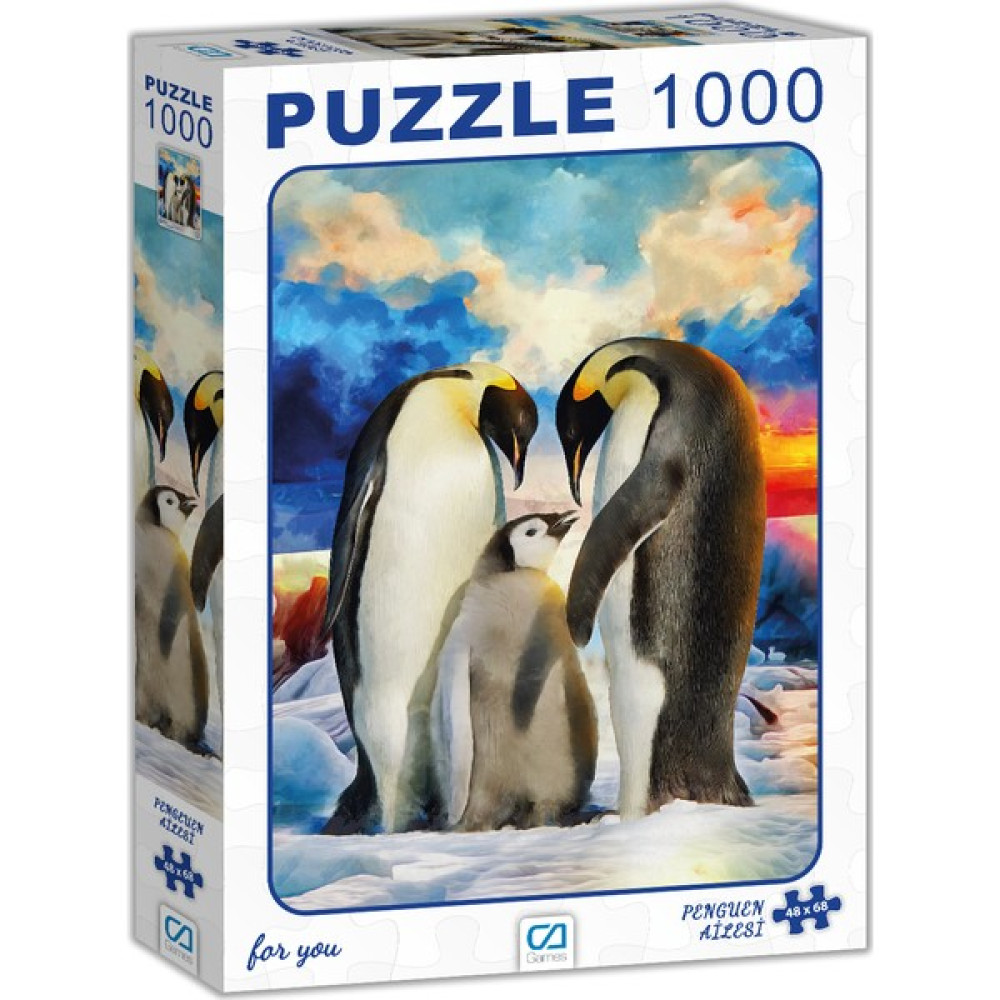 Ca Games Penguen Ailesi Puzzle 1000 Parça Puzzle & Aksesuarları Fiyatı