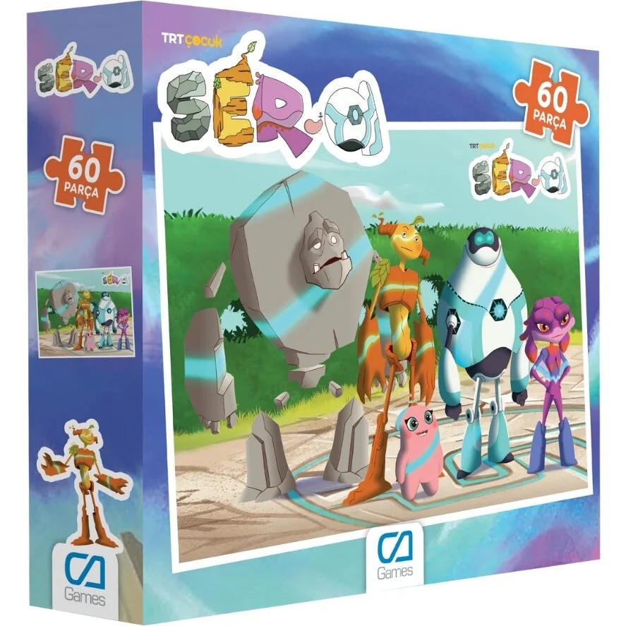 Ca Games Ser-A Lisanslı 60 Parça 34X24CM Çocuk Puzzle Yapboz Serisi Anne Bebek Oyuncak Fiyatı