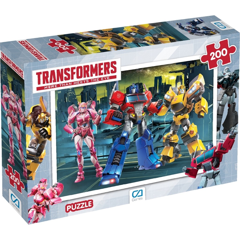 Ca Games Transformers Lisanslı 200 Parça 33X48CM Çocuk Puzzle Yapboz Serisi Anne Bebek Oyuncak Fiyatı