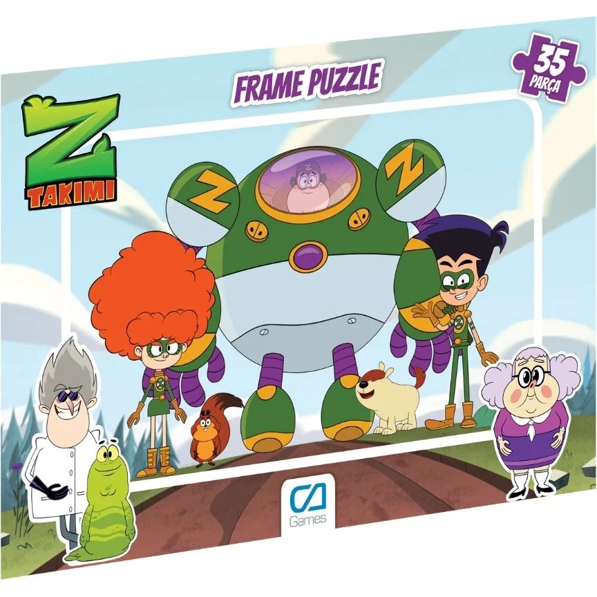 Ca Games Z-Takımı Lisanslı 35 Parça Çerçeveli 34X24CM Çocuk Puzzle Yapboz Serisi Anne Bebek Oyuncak Fiyatı