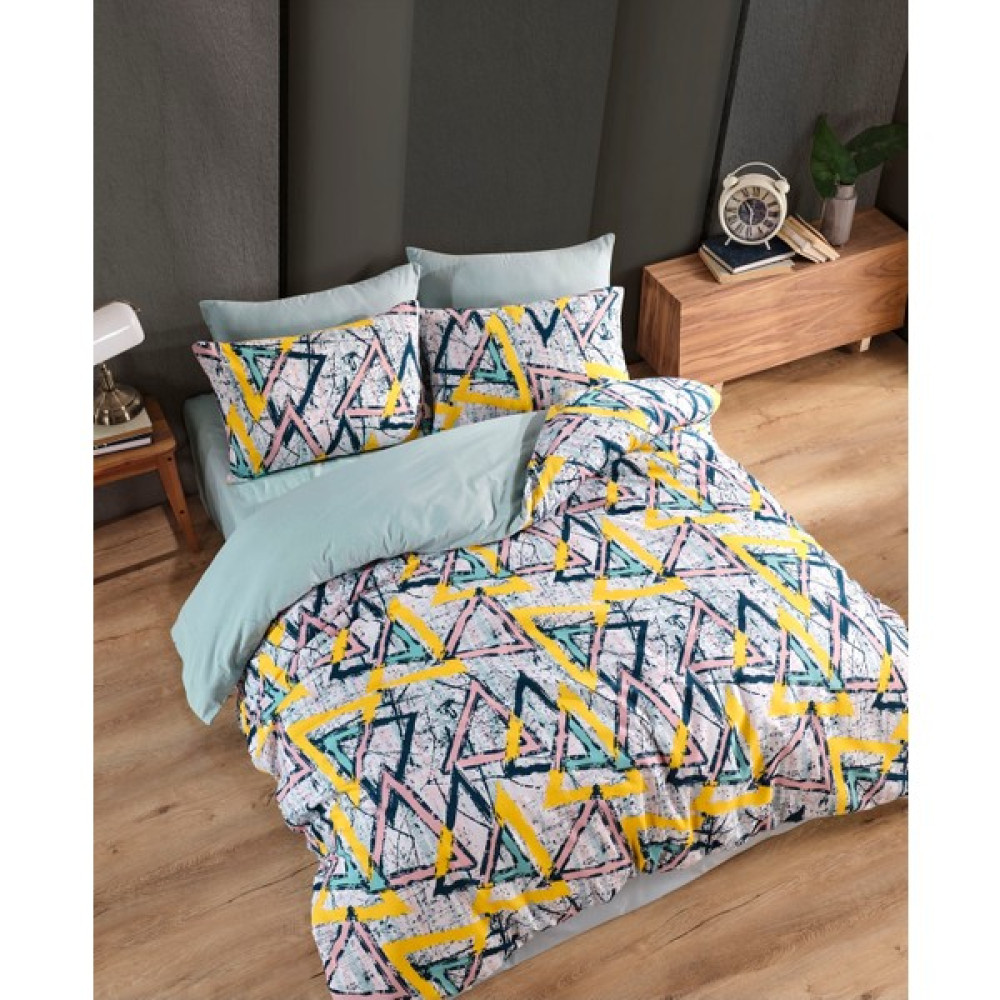 Ca-Sa Tekstil Tek Kişilik Nevresim Takımı - Sarı - 160 x 240 cm Nevresim Takımı Fiyatı