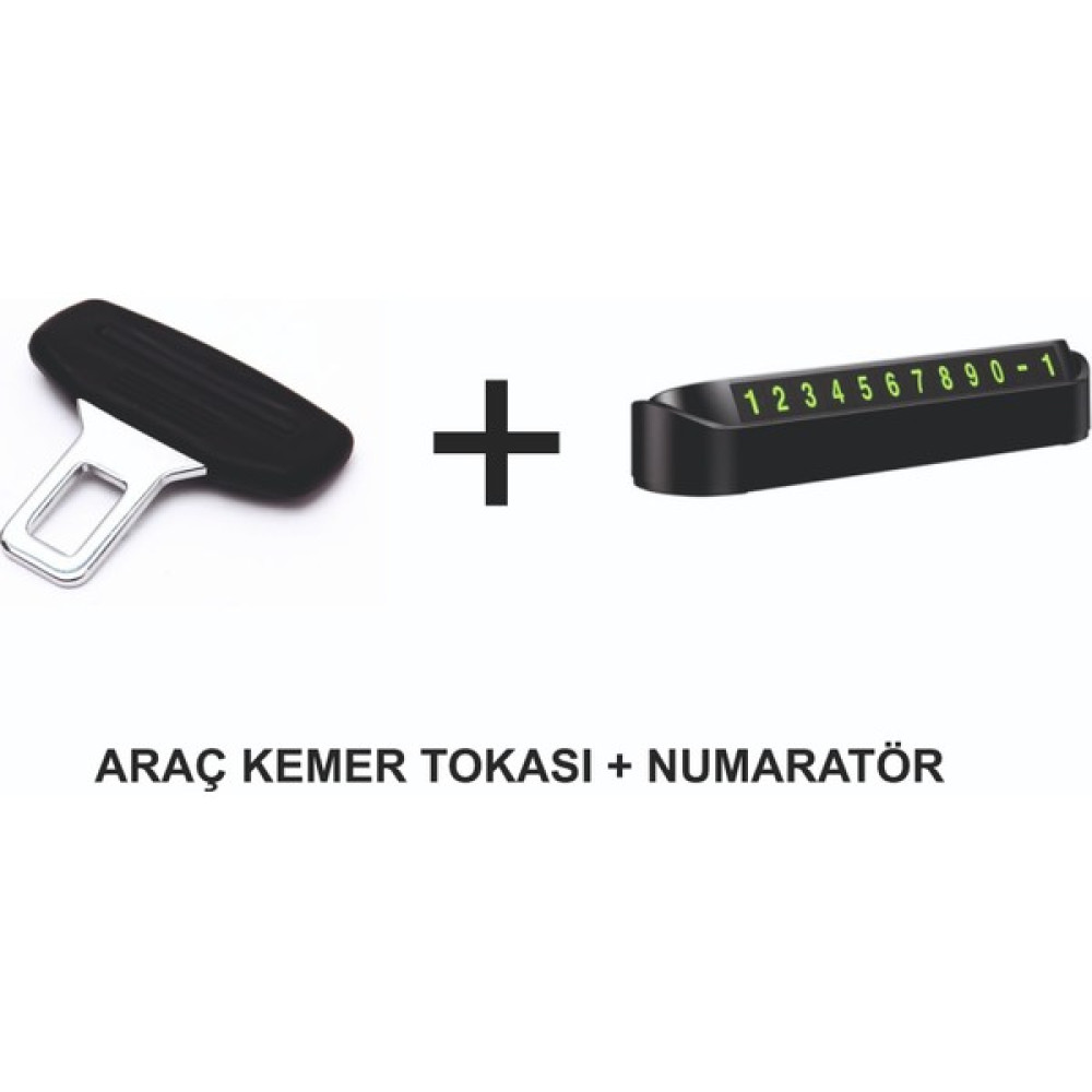 Cabbaroğlu Ticaret Araç Içi Kemer Çapası 1 Adet + Araç Içi Numaratör Oto Seyahat Ürünleri Fiyatı