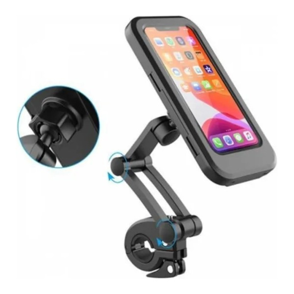 Cabbaroğlu Ticaret Su Geçirmez Motor ve Motosiklet Telefon Tutacağı 360 Dönebilen Tüm Modellerle Uyumlu - Standart Motorsiklet için Diğer Aksesuarlar Fiyatı