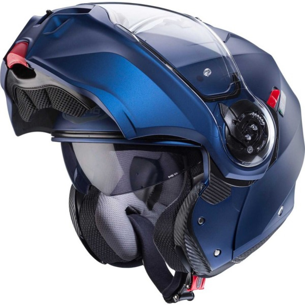 Caberg Duke Evo Mat Mavi Yama Motosiklet Çene Açılır Kask - MS Motorsiklet Kaskları Fiyatı