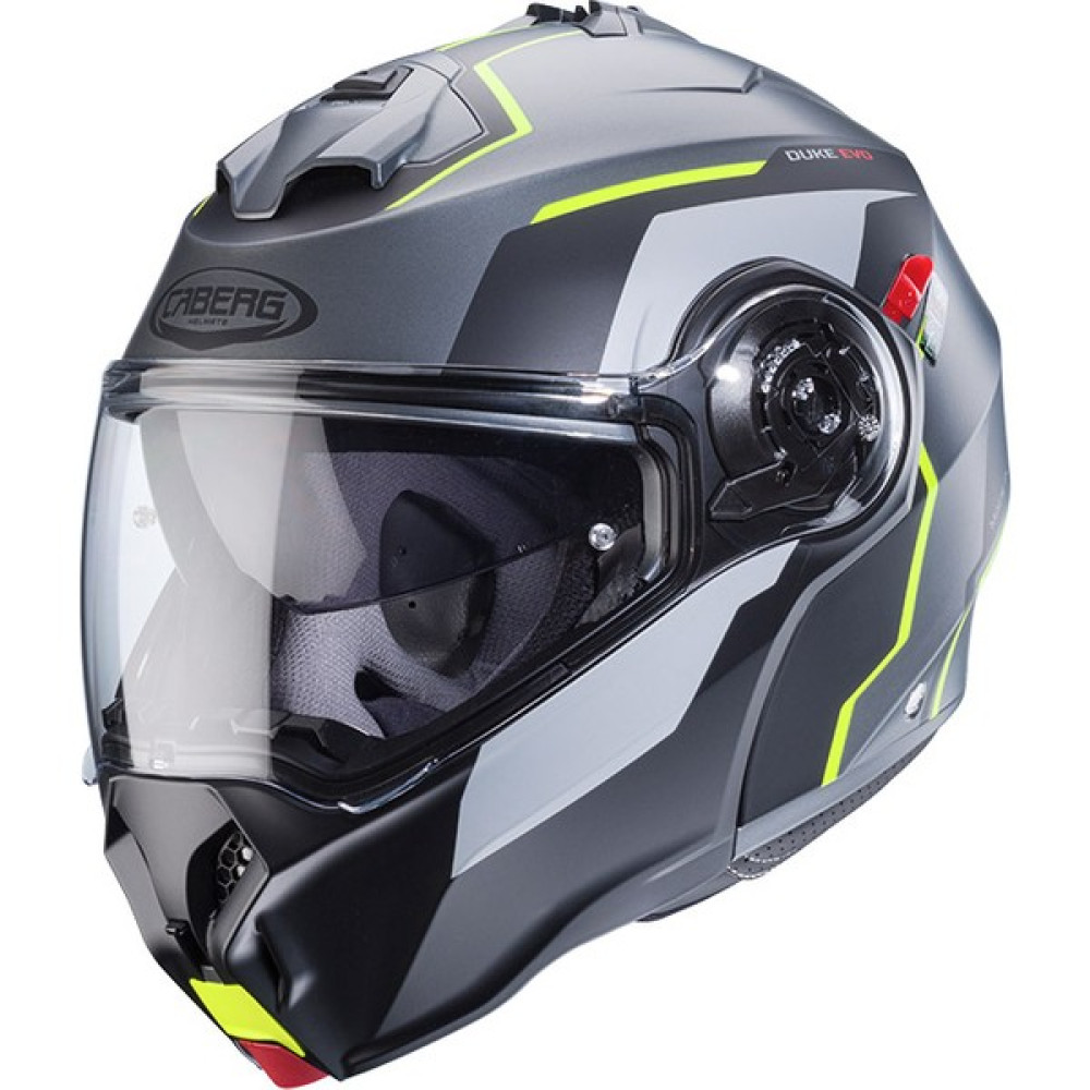 Caberg Duke Evo Move mt Gn Met-Blk-Yel-Flu Motosiklet Çene Açılır Kask - S Motorsiklet Kaskları Fiyatı