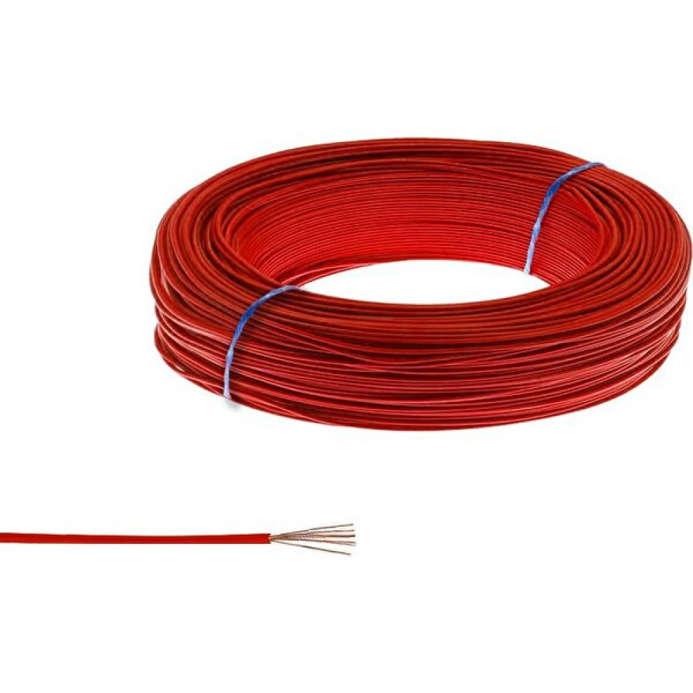 Cable Cable Zil Teli Montaj Kablosu Kırmızı 200 mt Elektrik ve Aydınlatma Fiyatı