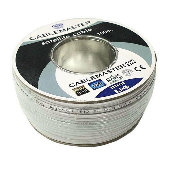Cablemaster 100 m Mini U4 İnce Anten Kablosu