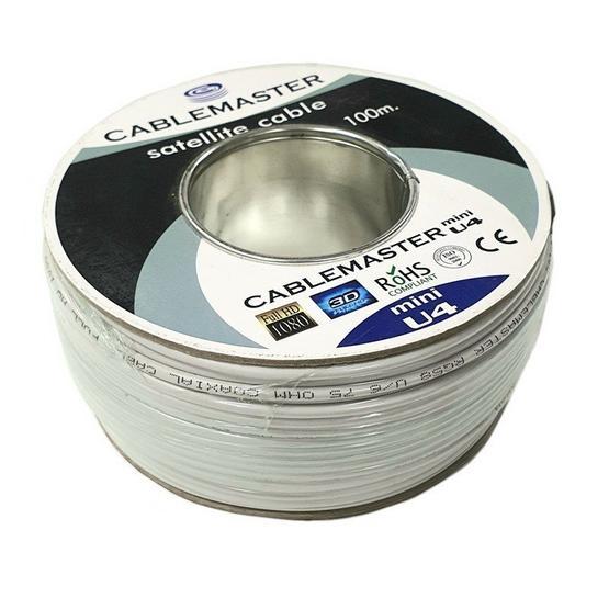 Cablemaster 100 m Mini U4 İnce Anten Kablosu