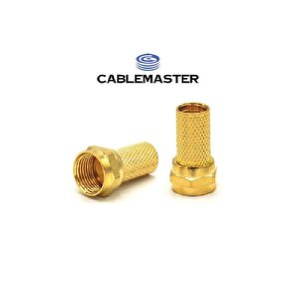 Cablemaster Rg6 Gold F Konnektör Cmf-01g Uydu Alıcısı Aksesuarları Fiyatı