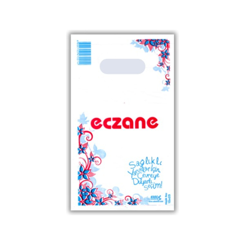 Çabuklar A.Ş Eczane Poşeti Kutulu Küçük Boy 15CM x 25CM - 100 Adet Dosya Fiyatı