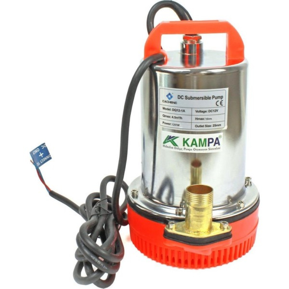 Cacheng 12 Volt Dalgıç Pompa Sintine Pompa 10 Mss 4.5 M³/h - Yok Su Motoru Fiyatı