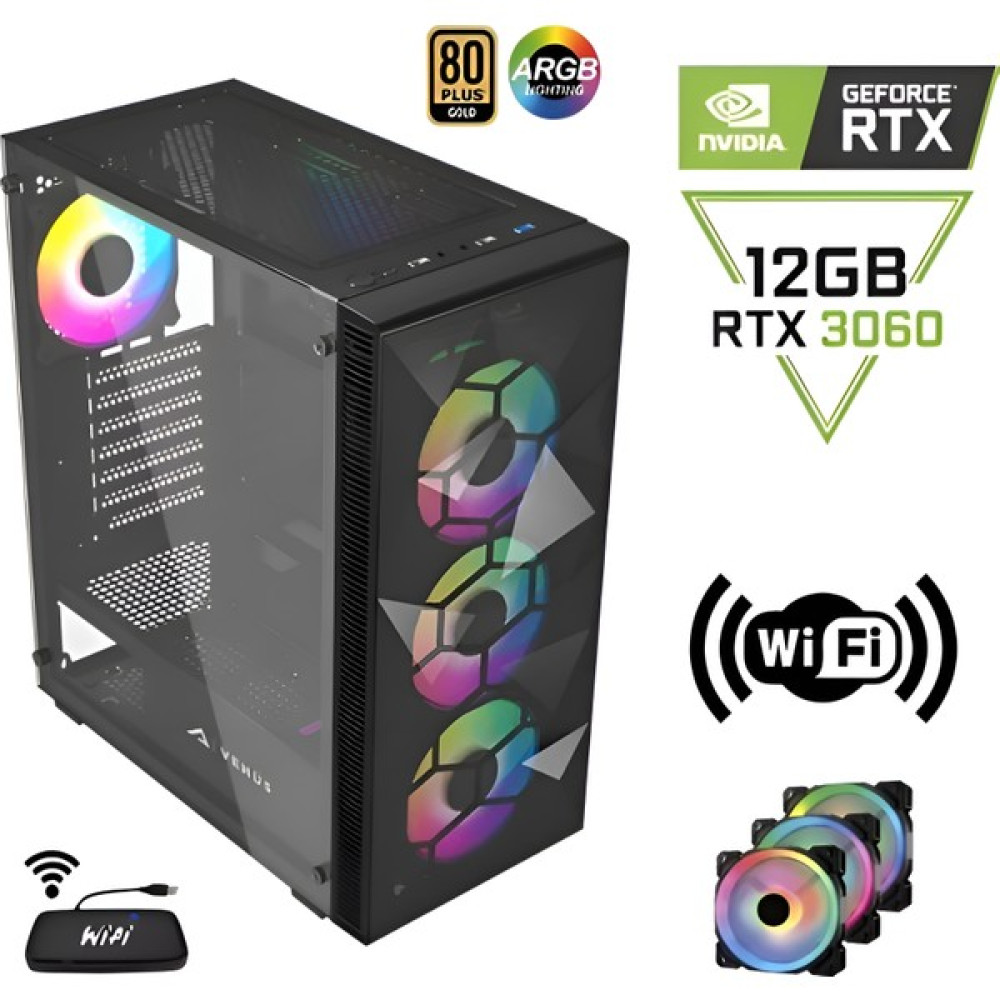 CacheX MSİ Intel Core I5 12400F / Rtx 3060 12 GB / 16 GB DDR4/ 1 TB SSD / Gamıng Masaüstü Pc Masaüstü Bilgisayar Fiyatı