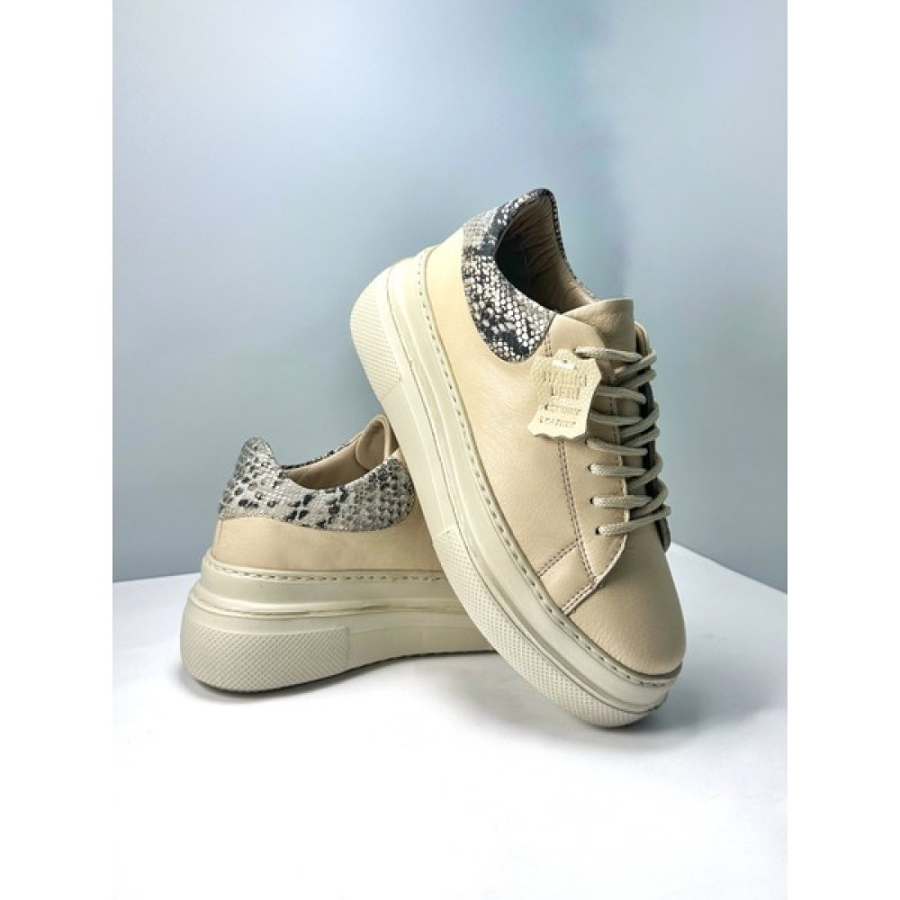 CACTUS BOUTİQUE Kadın Hakiki Deri Sneakers Ortopedik Yüksek Taban Ayakkabı Kadın Günlük Ayakkabıları Fiyatı