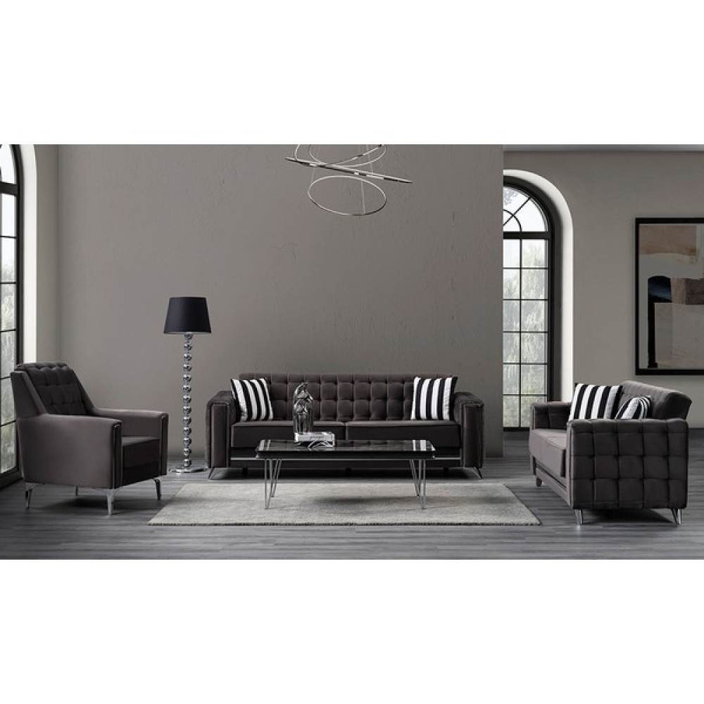 Cadde Yıldız Belita Silver Salon Takımı V2 Koltuk Takımı / Seti Fiyatı