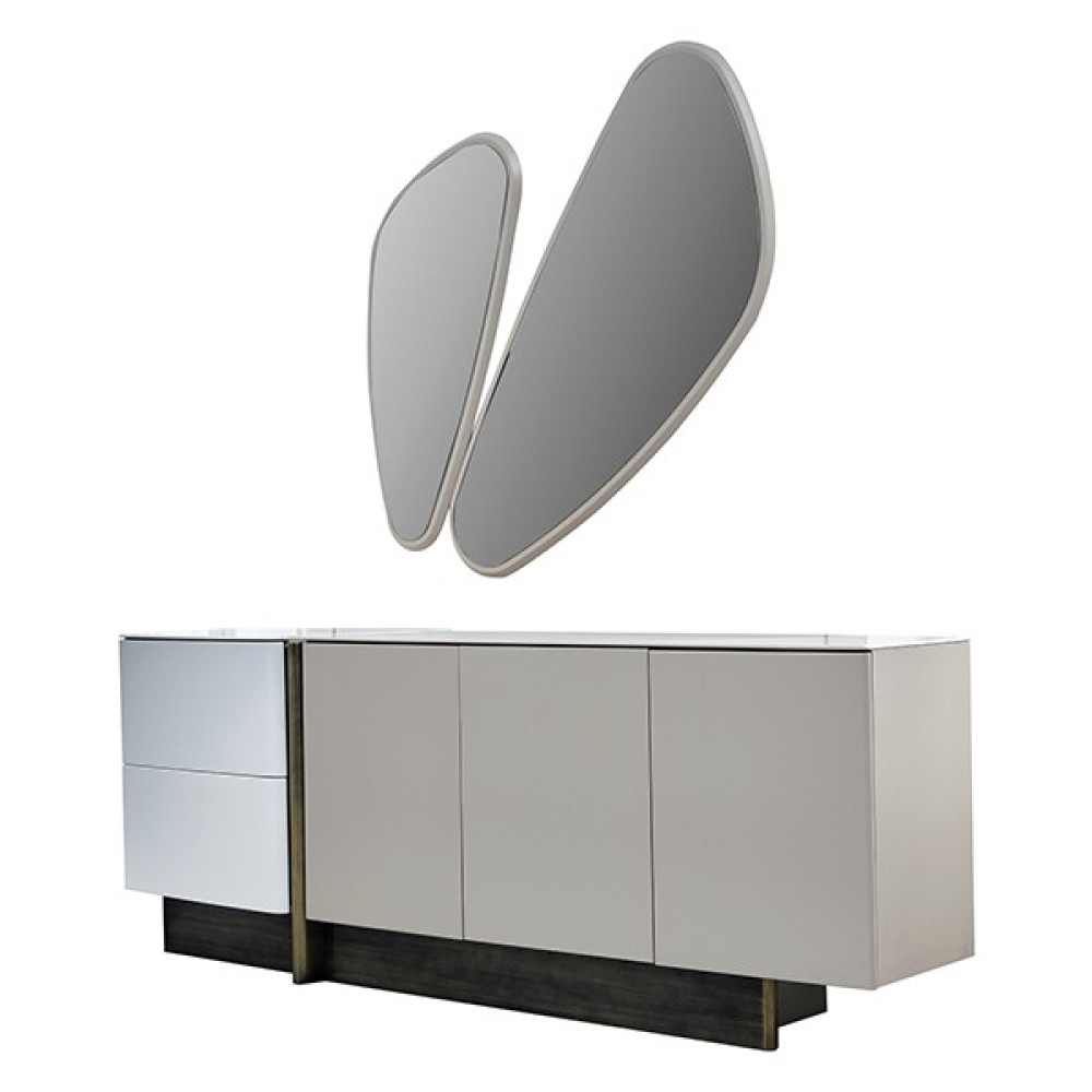 Cadde Yıldız Caddeyıldız Armony Konsol - 223 x 83 x 49 cm - Cappuccino Konsol Mobilya Fiyatı