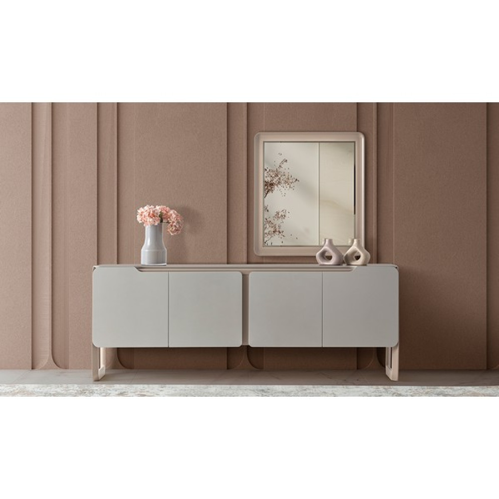 Cadde Yıldız Caddeyıldız Innova Konsol - 209 x 80 x 46 cm - Krem Rengi Konsol Mobilya Fiyatı