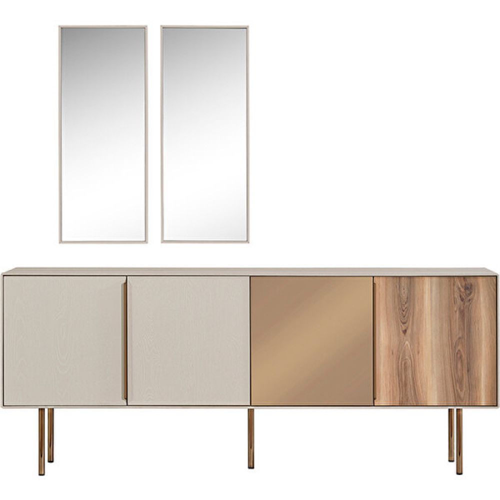 Cadde Yıldız Caddeyıldız Vinda Konsol - 200 x 81 x 43 cm - Ceviz Konsol Mobilya Fiyatı