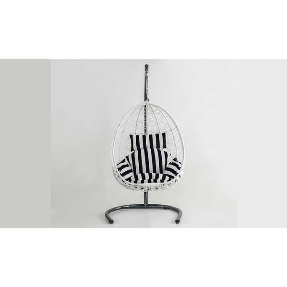 Cadde Yıldız Deco Balkon - Bahçe Salıncak V5 - Renkli - Çizgili Bahçe Salıncağı Fiyatı
