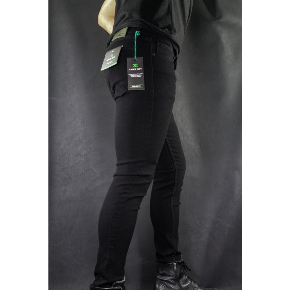 Cadde63 Erkek Siyah Skinny Fit Likralı Esnek Jeans Kot Pantolon 29 Beden Bayan Jeans / Kot Pantolon Fiyatı