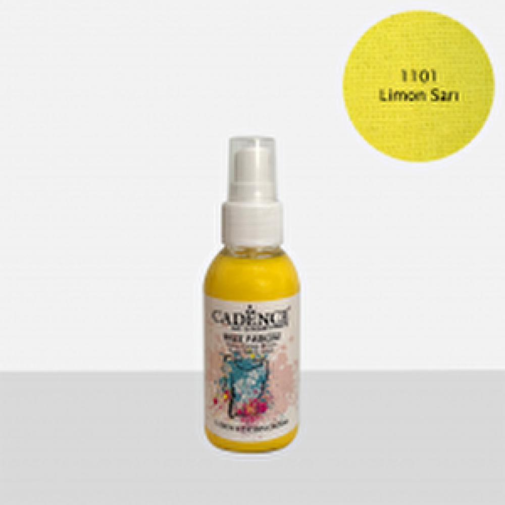 Cadence 1101 Limon Sarı Sprey Kumaş Boyası Kumaş Boyası Fiyatı