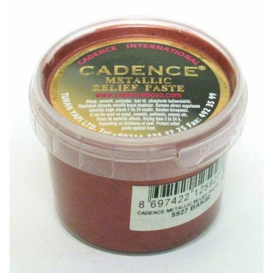 Cadence 5903 Altın 120 ml Metalik Rölyef Pasta Rölyef Pasta Fiyatı
