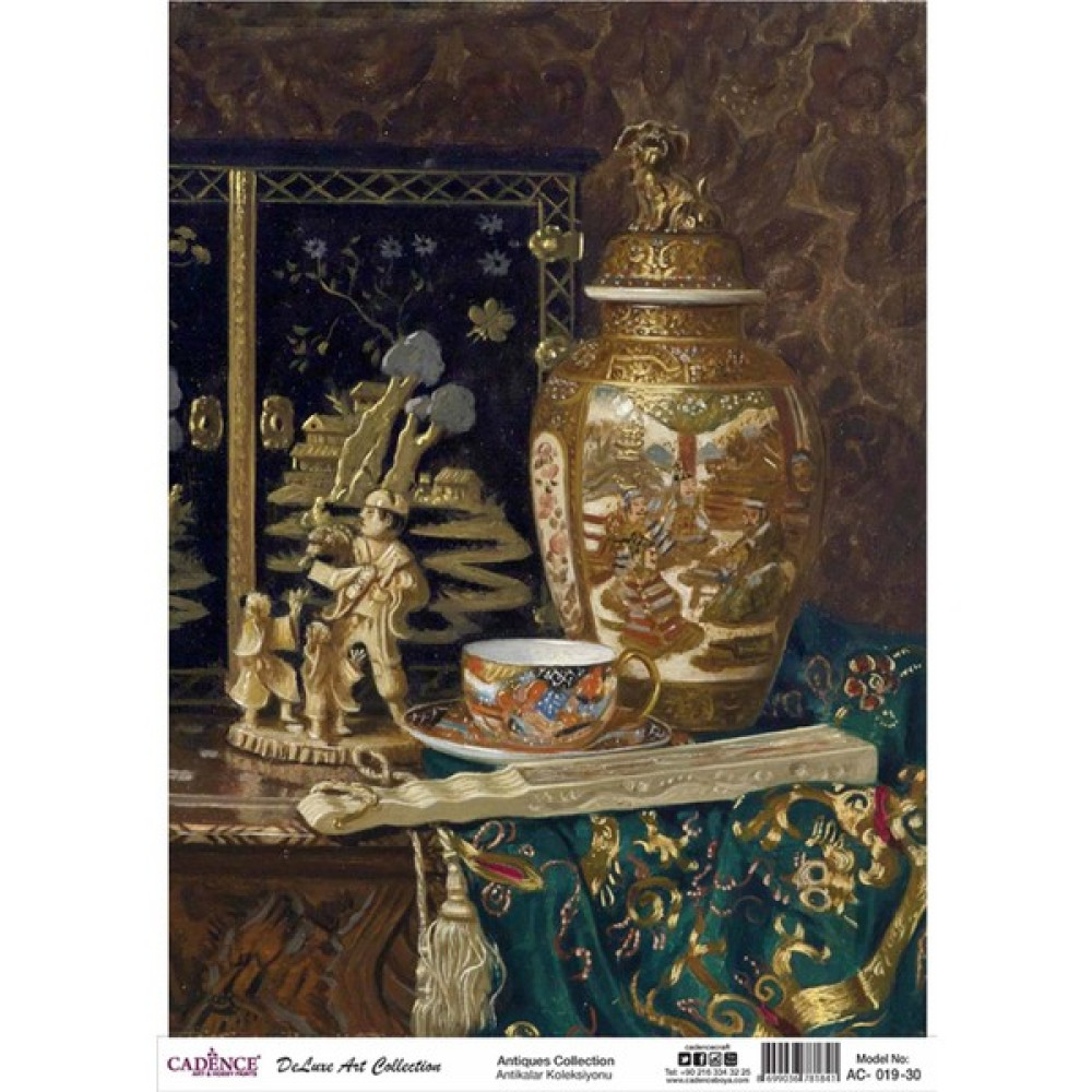 Cadence Ac 19 Antikalar Koleksiyonu Pirinç Dekopaj 30 x 42 cm Yardımcı Malzeme Fiyatı