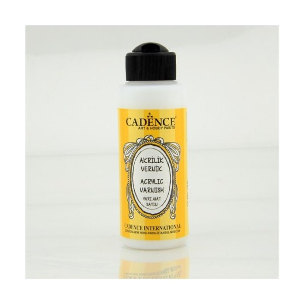 Cadence Cadence Su Bazlı Akrilik Vernik 120 Ml Yarı Mat Satin Yardımcı Malzeme Fiyatı