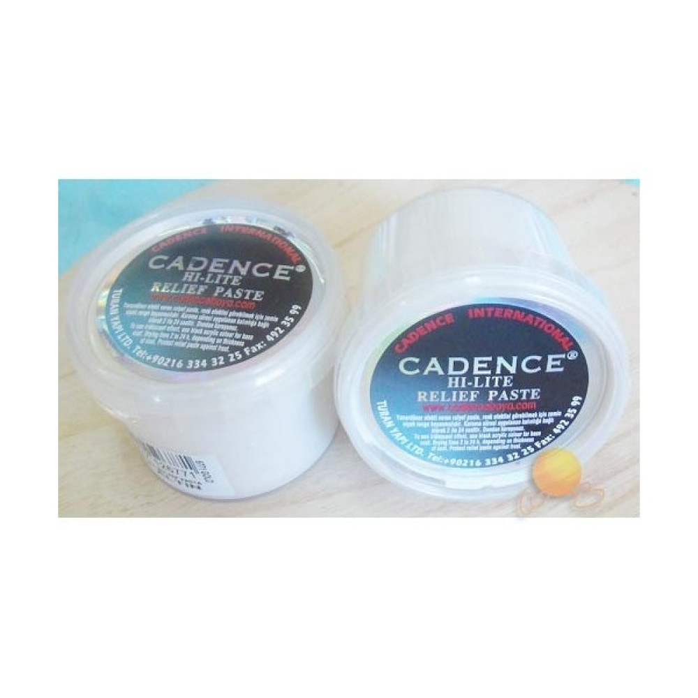 Cadence Hi-lite Rölyef Pasta 120 ml Rölyef Pasta Fiyatı